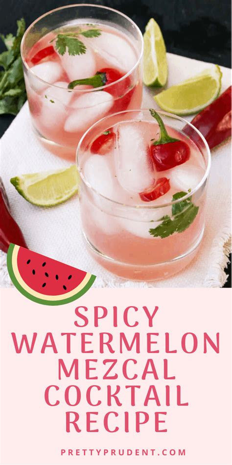 Watermelon rind has higher concentrations of citrulline than the fruit's flesh. Spicy Watermelon Mezcal Cocktail Recipe | Recipe in 2020 ...