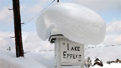 The Great Lakes Amazing Lake Effect Snowfall Records