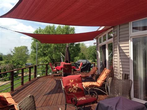 The most popular brand of these types of canopies is the shade tree. Shade sails from Home Depot. | Backyard shade, Patio ...