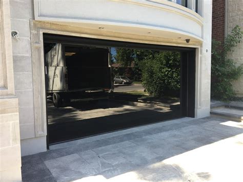 Centauri Garage Doors Modern Smooth Frameless Glass Garage Doors