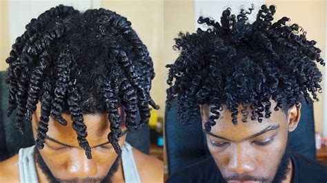 Easy Twist Out Men Pt 2 Two Strand Twist And Twist Out For Men Youtube