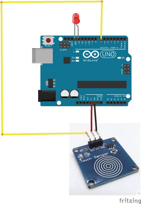 Touch Sensor Module Project For Arduino
