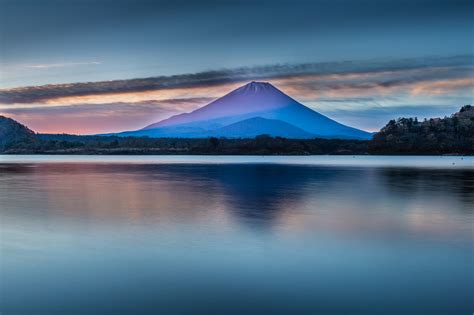 Download Reflection Landscape Sky Lake Mountain Japan Nature Mount Fuji
