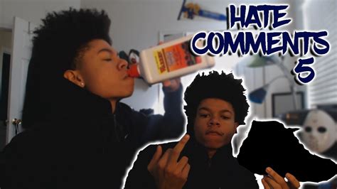 Reading Hate Comments Sneaker Update Clout Chaser Youtube