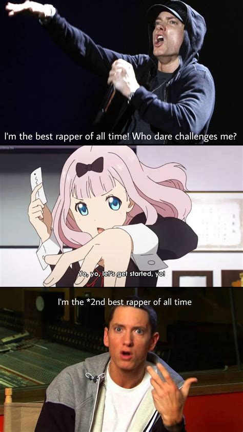 Top 10 Rappers Eminem Was Too Afraid To Diss Animemes