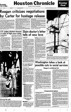 Houston Texas Newspaper Obituaries