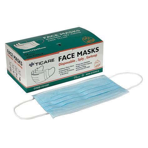 3 Ply Disposable Face Masks