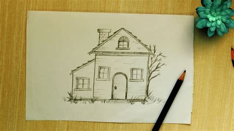 House Drawing Sketch How To Draw A House Sketch Of Your House