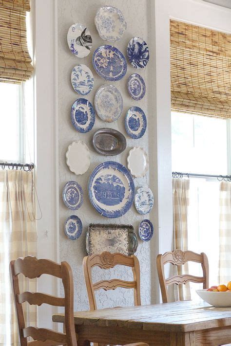 25 Ways To Add Farmhouse Style To Any Home Plates On Wall White