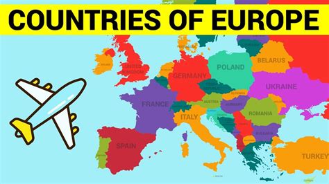 It connects to information about europe and the history and geography of. COUNTRIES OF EUROPE for Kids - Learn European Countries ...