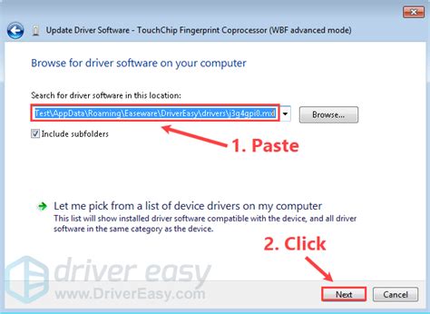Manually Install Drivers In Windows 7 Driver Easy
