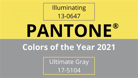 Ultimate Gray And Illuminating Yellow Pantones Hot Colors For 2021 Wfmo