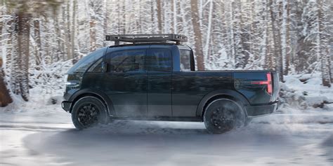 Canoo Unveils Fully Electric Pickup Truck Set For 2023 Electrek