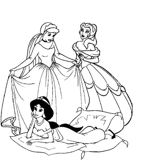 Kleurplaten van de disney prinsessen. 43 best Prinsessen en ridders images on Pinterest | Birthdays, Coloring pages and Crowns