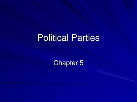 Ppt Political Parties Powerpoint Presentation Free Download Id9445277