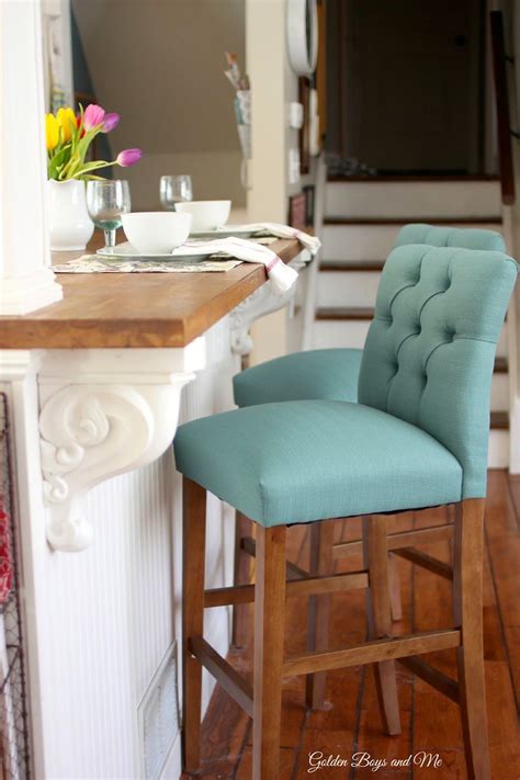 Suitable for placement at a kitchen island, a breakfast bar or a home bar setup. New Barstools | Chairs for kitchen island, Island chairs ...