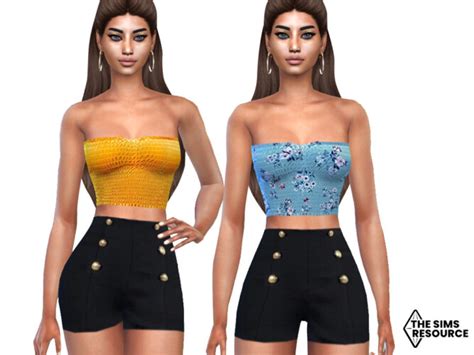 Summer Shorts Outfit By Saliwa At Tsr Sims 4 Updates