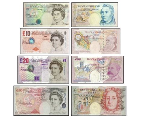 Uk Banknotes British Pound Sterling Banknotes Pinterest Of
