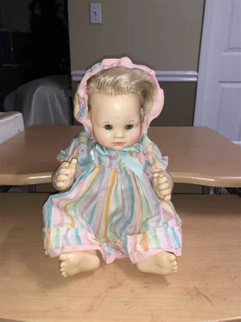 Suzanne Gibson Baby Doll Blonde Hair Drinks Wets Original Dress