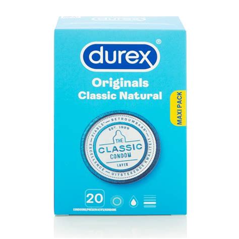 Durex Classic Natural Condooms 20 De Paarse Keizerin