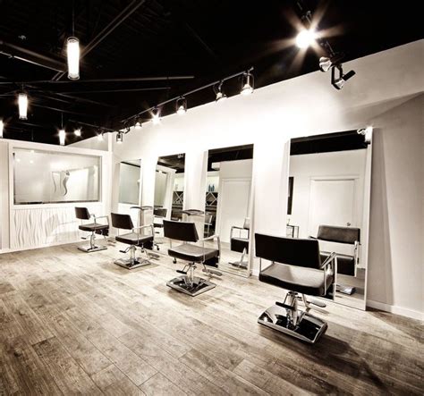 Interior Simple Interior Decor For Hair Salon With Pendant Lighting