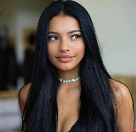 First Native American Miss Universe 2015 Cabelo Longo Escuro Rosto De Mulher Beleza Americana