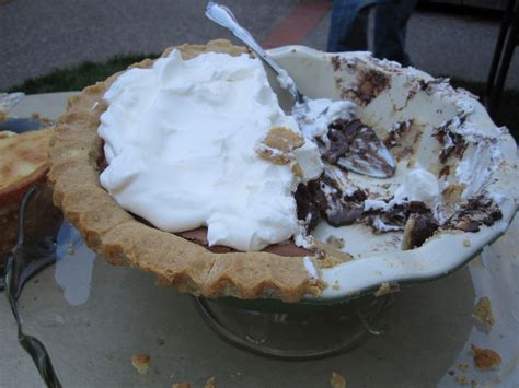 Top the pie with the whipped cream, pecans and reserved chocolate crumb mixture. Evil Batch: Mississippi Mud Pie