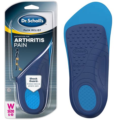 Dr Scholls Arthritis Pain Relief Orthotic Inserts For Women 6 10