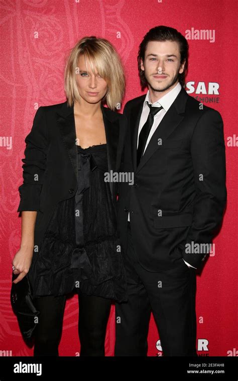 Actor Gaspard Ulliel And His Girlfriend Arrive At The 34rd Cesar