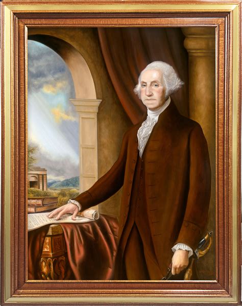 George Washington Portrait Maestro Art Giclee Paintings And Murals