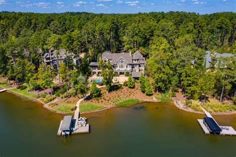 Luxury Lakefront Home Lake Oconee Lakefront Homes Oconee