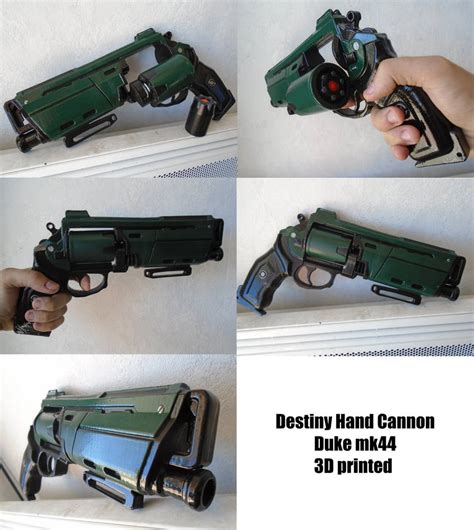3d print destiny hand cannon duke mk44 by vahki6 on deviantart