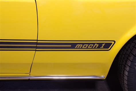1969 Ford Mustang Mach 1 Logo Photograph By Robert Kinser Pixels