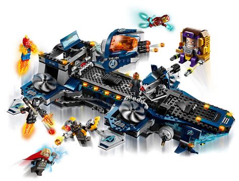 Lego Super Heroes Lhéliporteur Des Avengers 76153 1244 Pièces Toys