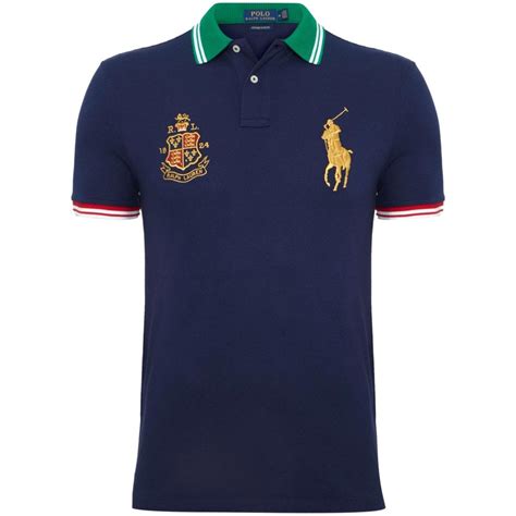 Find great deals on ebay for ralph lauren polo shirts. Ralph Lauren Polo Shirt Big Pony Custom Slim Fit 710740868-003
