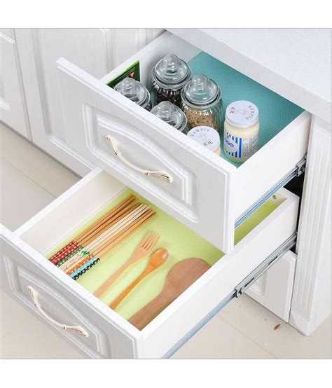 The condenser coils may be behind the refrigerator compartment, underneath it or on top, and they are often placed in front of an exhaust fan to dissipate the heat generated by condensation. Khushi Creation Set of 3 PVC Fridge Mat " Refrigerator ...