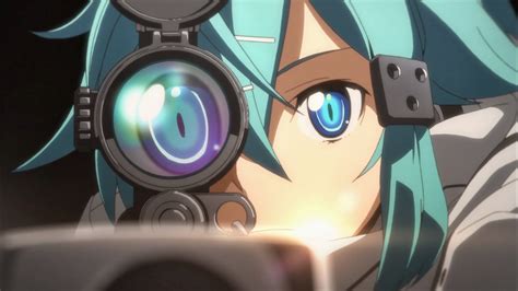 49 Sword Art Online Sinon Wallpaper Wallpapersafari