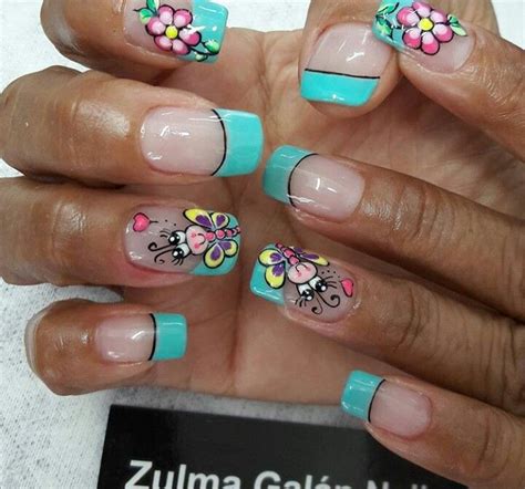 El tratamiento médico generalmente implica el uso de medicamentos antimicóticos recetados. Uñas lindas | Uñas decoradas con muñecos, Uñas decoradas manos