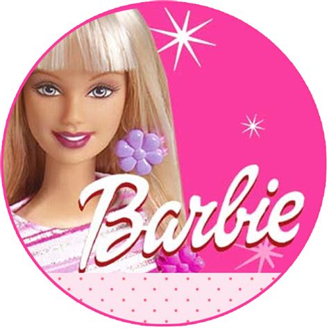 Download Barbie Clipart Round Barbie Png Clipartkey