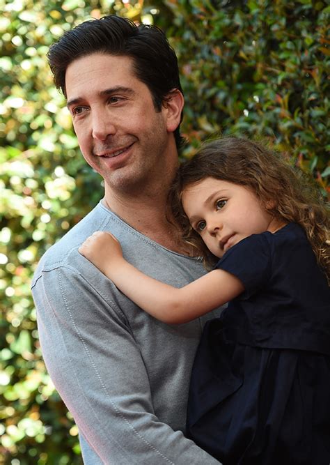 David schwimmer's daughter is growing up fast! David Schwimmer cuddles daughter Cleo on red carpet ...