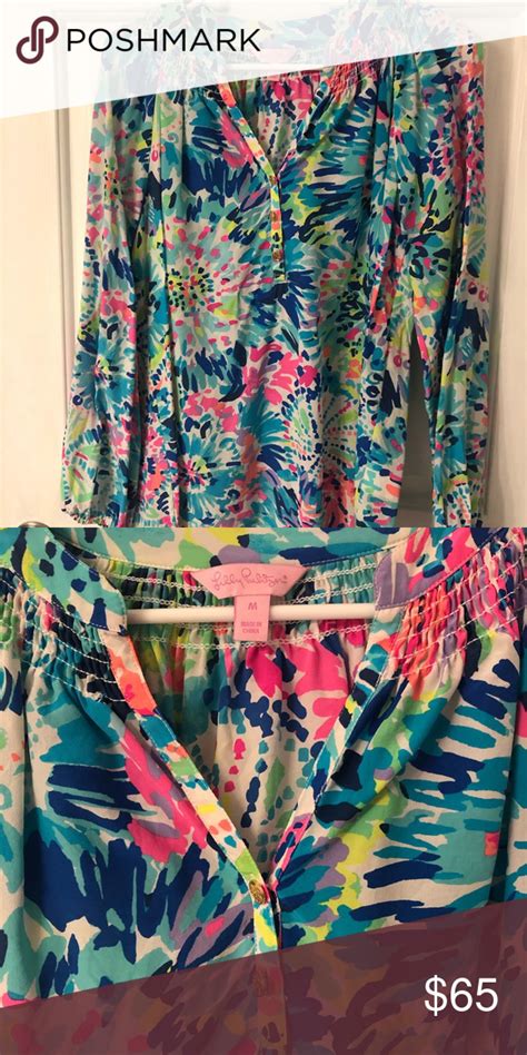Lilly Pulitzer Dive In Elsa Lilly Pulitzer Lilly Pulitzer Tops Fashion