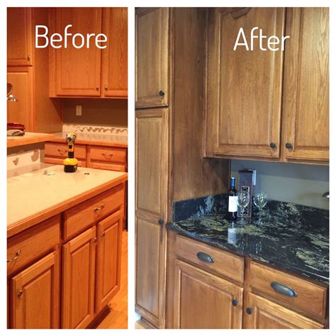 Stripping and sanding the grooves and carvings on table and chairs is. Restaining Kitchen Cabinets With in 2020 | Restaining ...