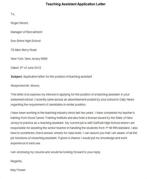 Find out how to write a cover letter for teaching jobs. 94+ Best Free Application Letter Templates & Samples - PDF, DOC | Free & Premium Templates