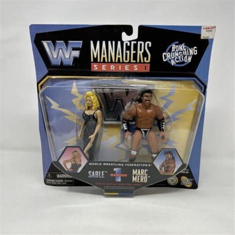 Wwf Managers Series 1 Sable And Marc Nero Mint On Card Jakks Pacific