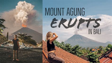 Spare bis zu 50% & buche bali reisen beim urlaubsexperten! Mount Agung volcano eruption in Bali Indonesia 2018 - YouTube