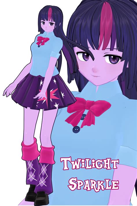 Twilight Sparkle Mmd Model By Nanasui On Deviantart