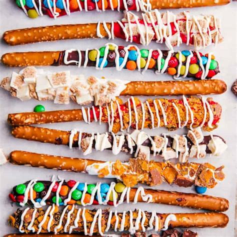 Chocolate Covered Pretzel Rods Recipe Easy