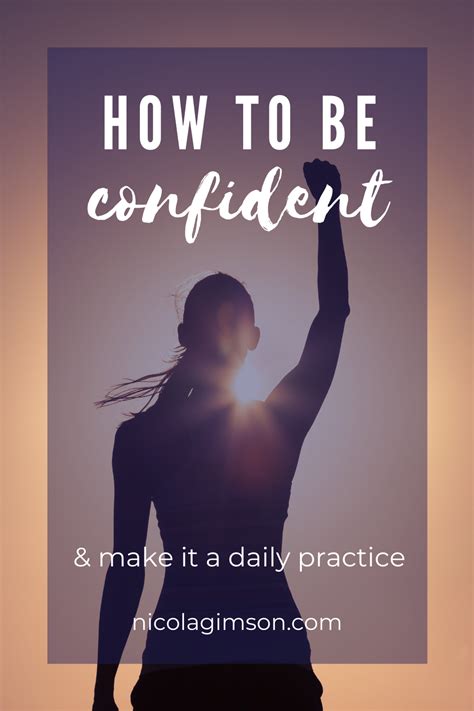 How To Be More Confident Motivation Success How To Gain Confidence