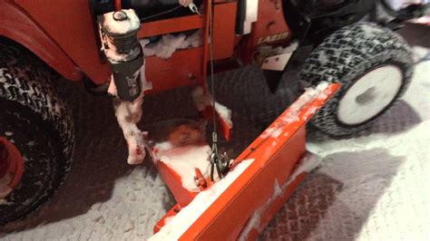Blizzard 2016 Kubota Bx23 With Front Blade And Wing Plow 2 Youtube