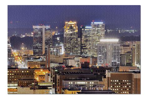 Birmingham Alabama City Skyline At Night 9029952 20x30 Premium 1000